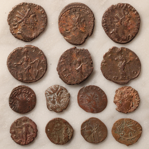 Barbarous vs. Official Roman Coinage Collection - c. 268 to 300 CE - Roman Empire