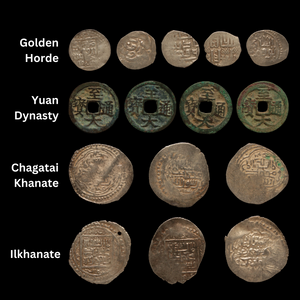 The Mongol Collection, Coins of the Four Khanates - 1242 to 1502 CE - Mongol Empire