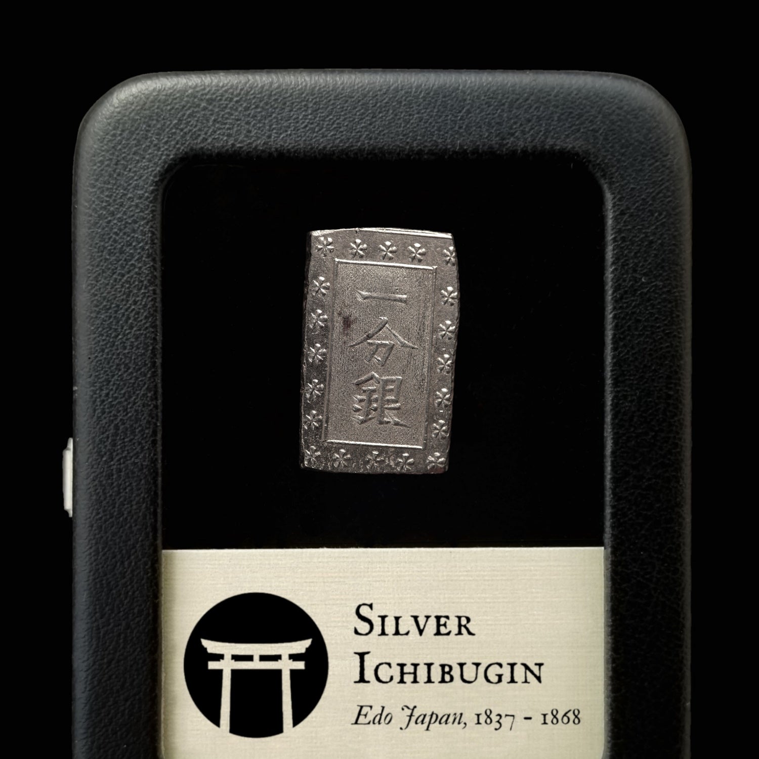 Tokugawa Shogunate Silver Ichibu–Gin - 1837 to 1868 - Japan