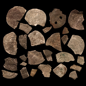 Medieval Change, Cut Dirham - c. 750 to 1300 CE - Iberian Peninsula