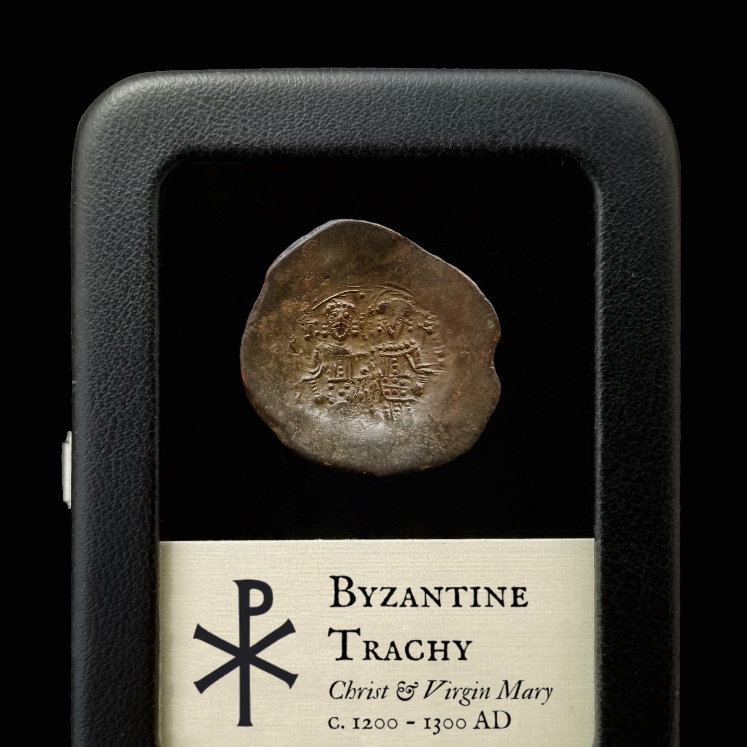 Byzantine Trachy, Christ & Mary - 1200 AD - East Europe
