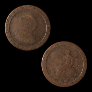 Cartwheel Penny, George III (Bargain Grade) - 1797 - Great Britain