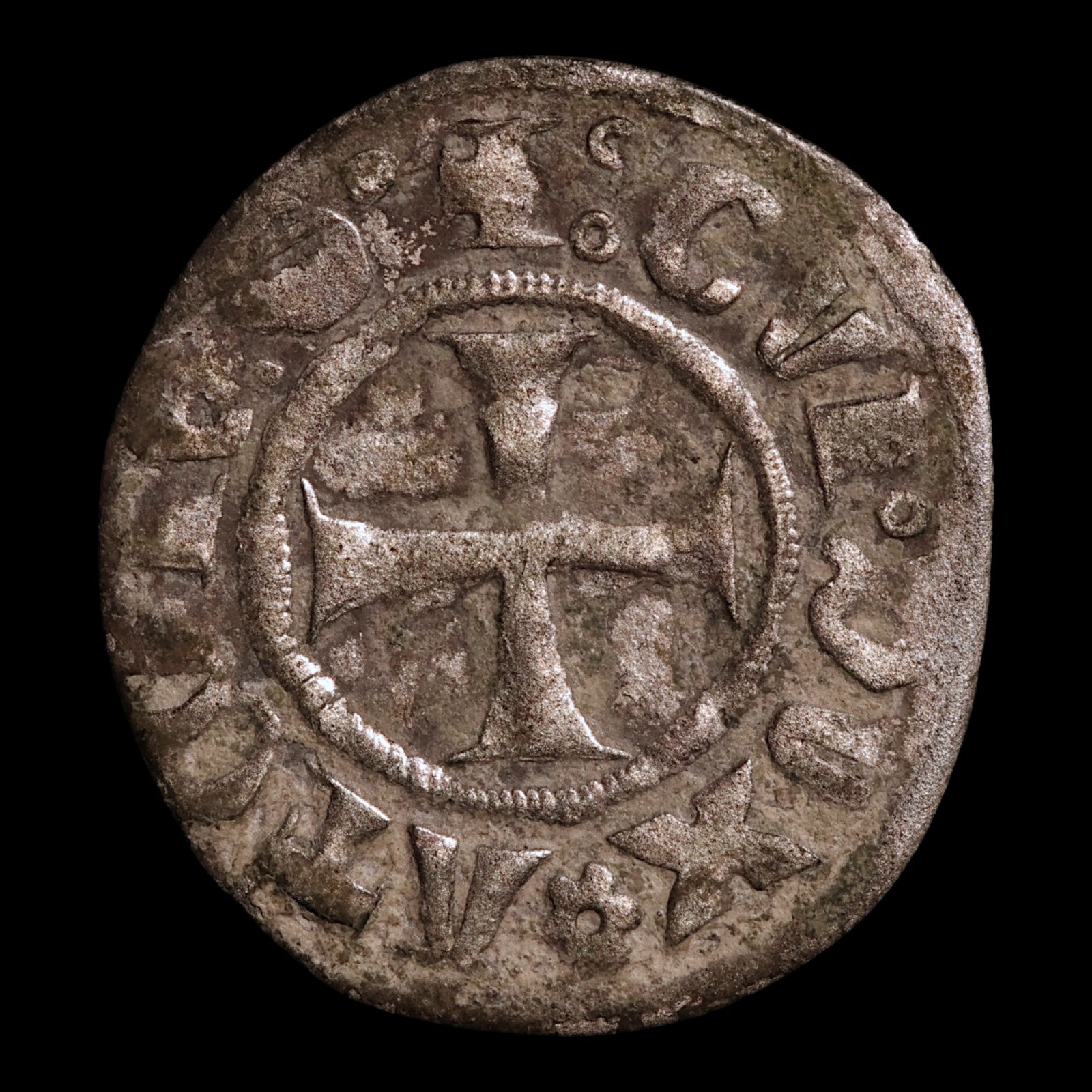 Duchy of Athens, Guy II de la Roche, BI Denier - 1294 to 1308 CE - The Crusades