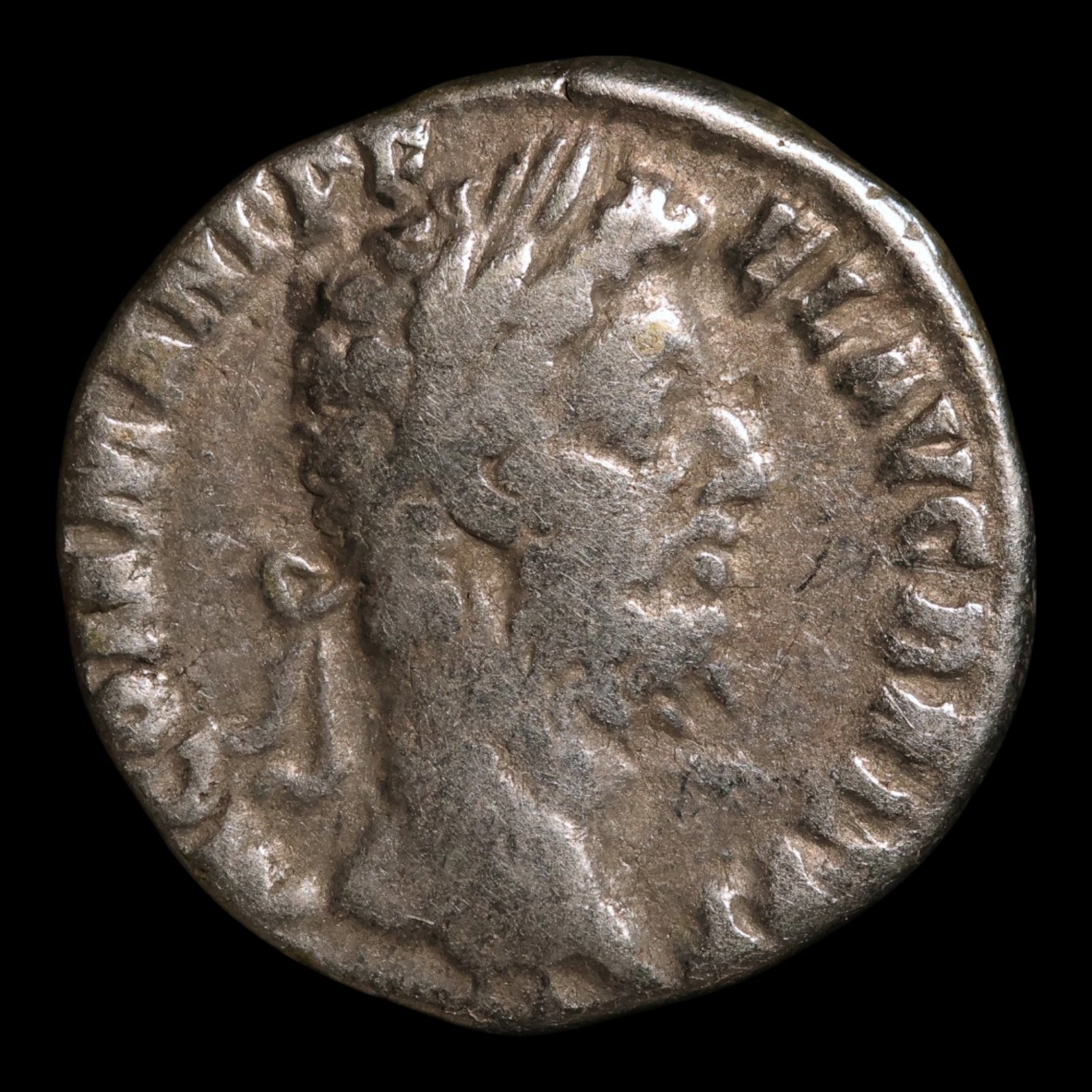 Rome, Emperor Commodus, AR Denarius, Minerva (Goddess of Wisdom) - 190 CE - Roman Empire