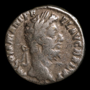 Rome, Emperor Commodus, AR Denarius, Minerva (Goddess of Wisdom) - 190 CE - Roman Empire