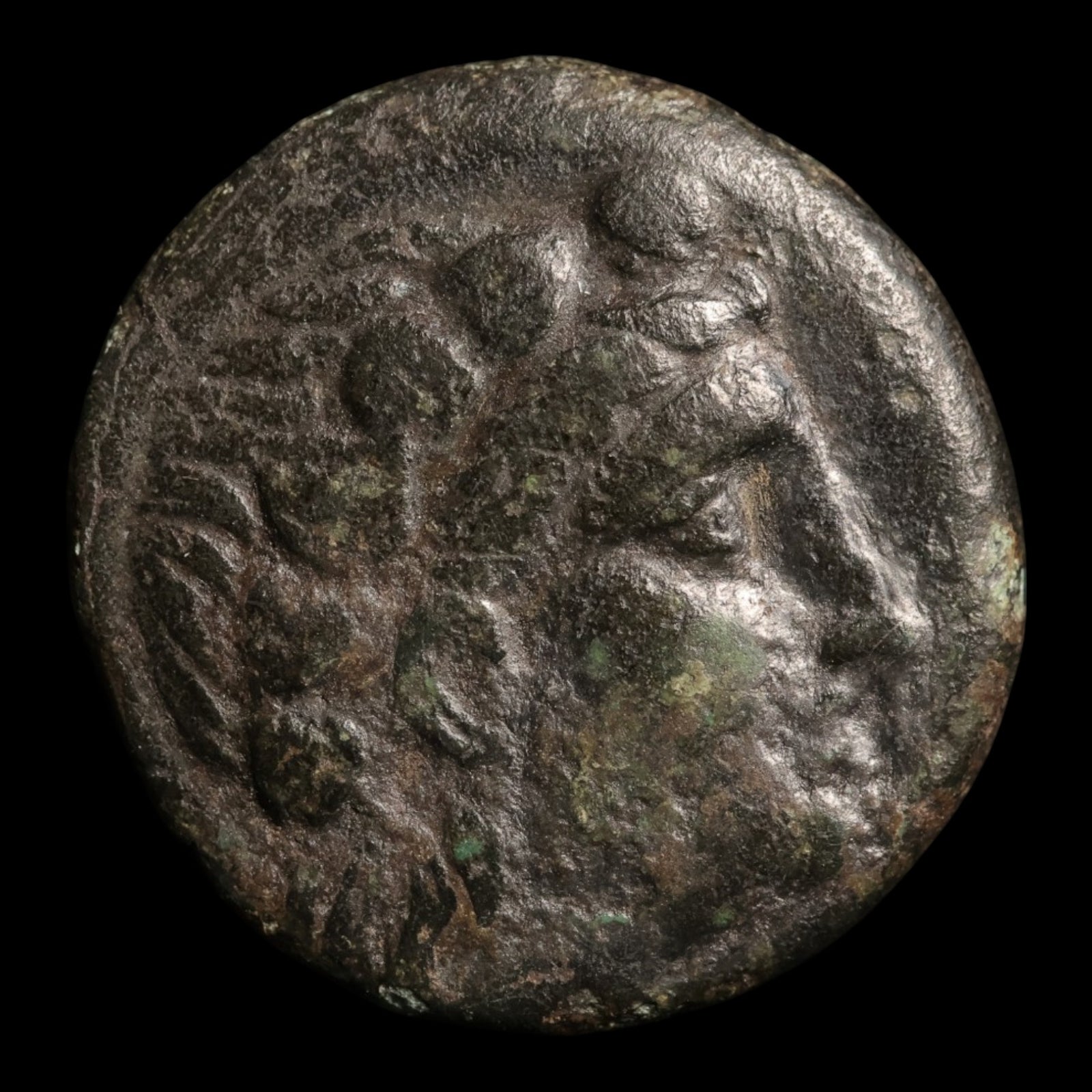 Aeolis, City of Temnos, AE Unit, Dionysus (God of Wine) - c. 300 to 100 BCE - Greek World