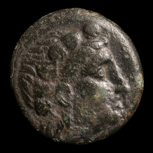 Aeolis, City of Temnos, AE Unit, Dionysus (God of Wine) - c. 300 to 100 BCE - Greek World