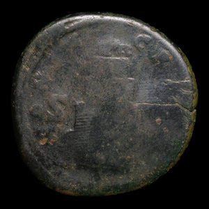 Rome, "Divus Antoninus Pius" (Under Marcus Aurelius), AE Sestertius, Funeral Pyre - 161 CE - Roman Empire