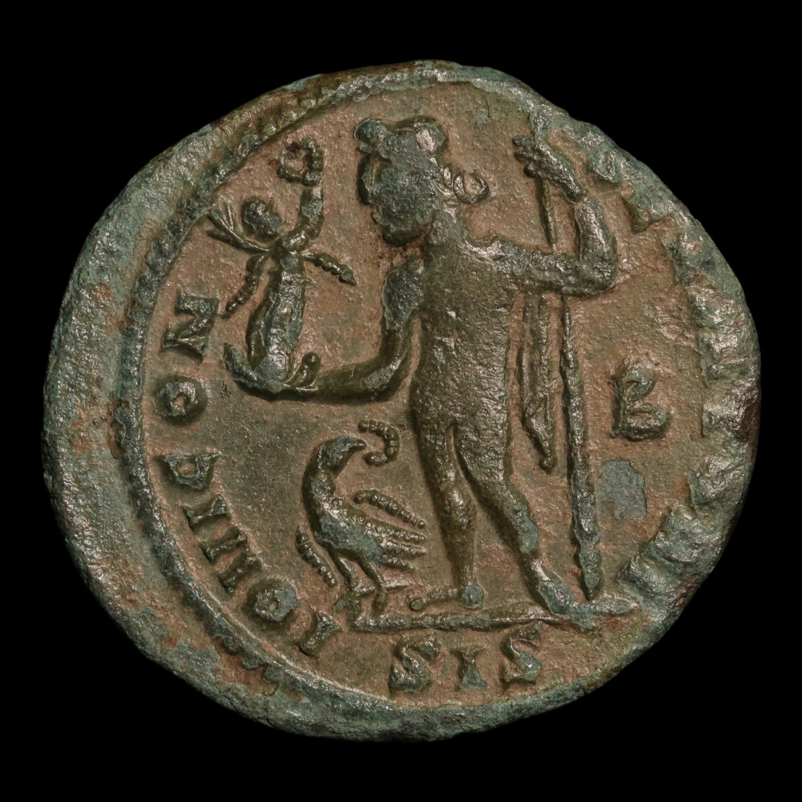 Rome, Constantine the Great, AE Unit, Jupiter (God of Sky & Thunder) - 313 to 315 CE - Roman Empire