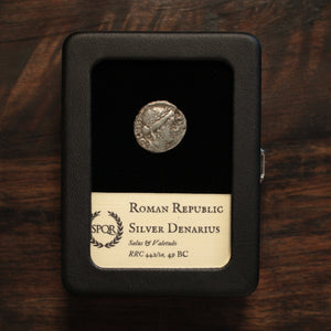 Rome, Denarius, Salus & Valetudo - 49 BCE - Roman Republic