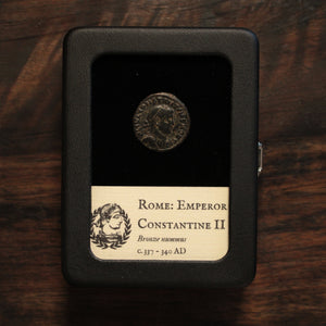 Rome, Emperor Constantius II, "Camp Gate" Reverse - 326 to 328 CE - Roman Empire