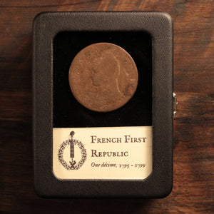 French First Republic, 1 Décime - 1795 to 1799 - France