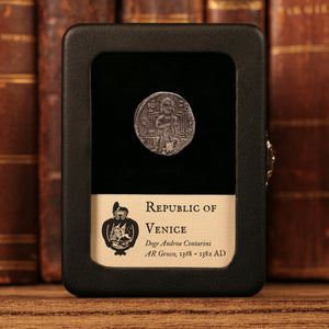 Republic of Venice, Doge Andrea Contarini, AR Grosso - 1368 to 1382 CE - Italian States