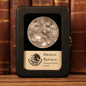 Mexico, Heavily Chop Marked Silver 8 Reales, "Piece of Eight" - 1886 CE - Mexico
