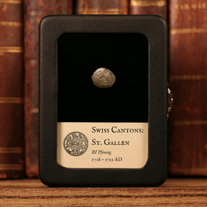 Swiss Cantons, City of St. Gallen, BI 1 Pfennig - 1708 to 1712 CE - Switzerland