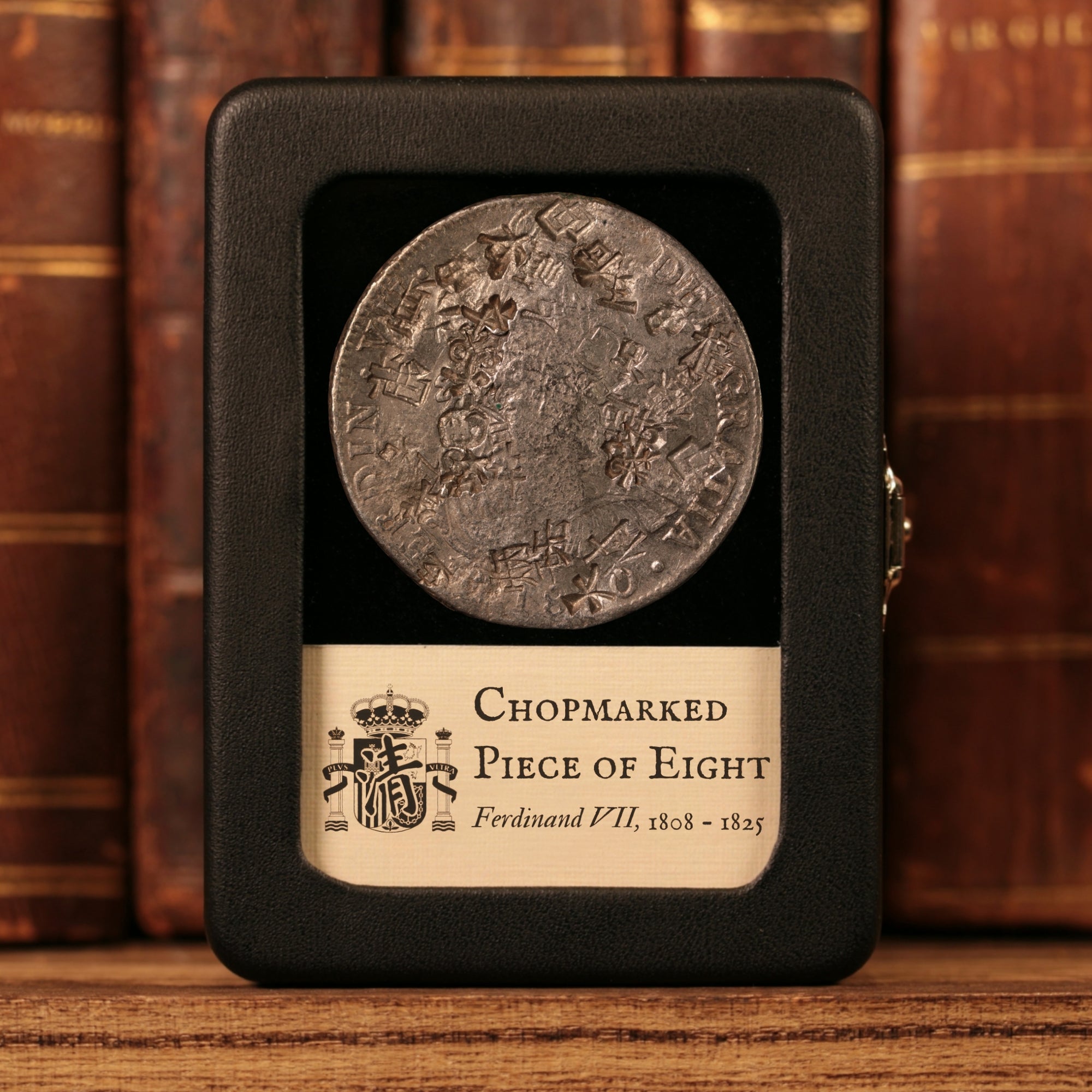 Spanish "Piece of Eight" With Chinese Chopmarks - 1808 to 1825 - Circulated in Asia - 5/24/23 Auction