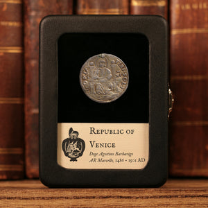 Republic of Venice, Doge Agostino Barbarigo, AR Marcello - 1486 to 1501 CE - Italian States