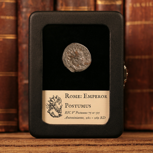 Rome, Emperor Postumus, BI Antoninianus, Moneta (Goddess of Money) - 260 to 269 CE - Gallic Roman Empire