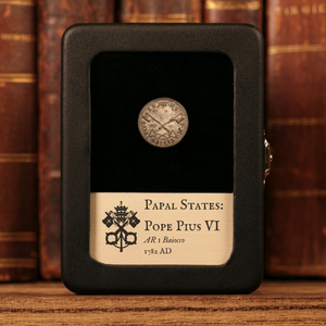 Papal States, Pope Pius VI, Silver Baiocco - 1782  - Papal States, Italy