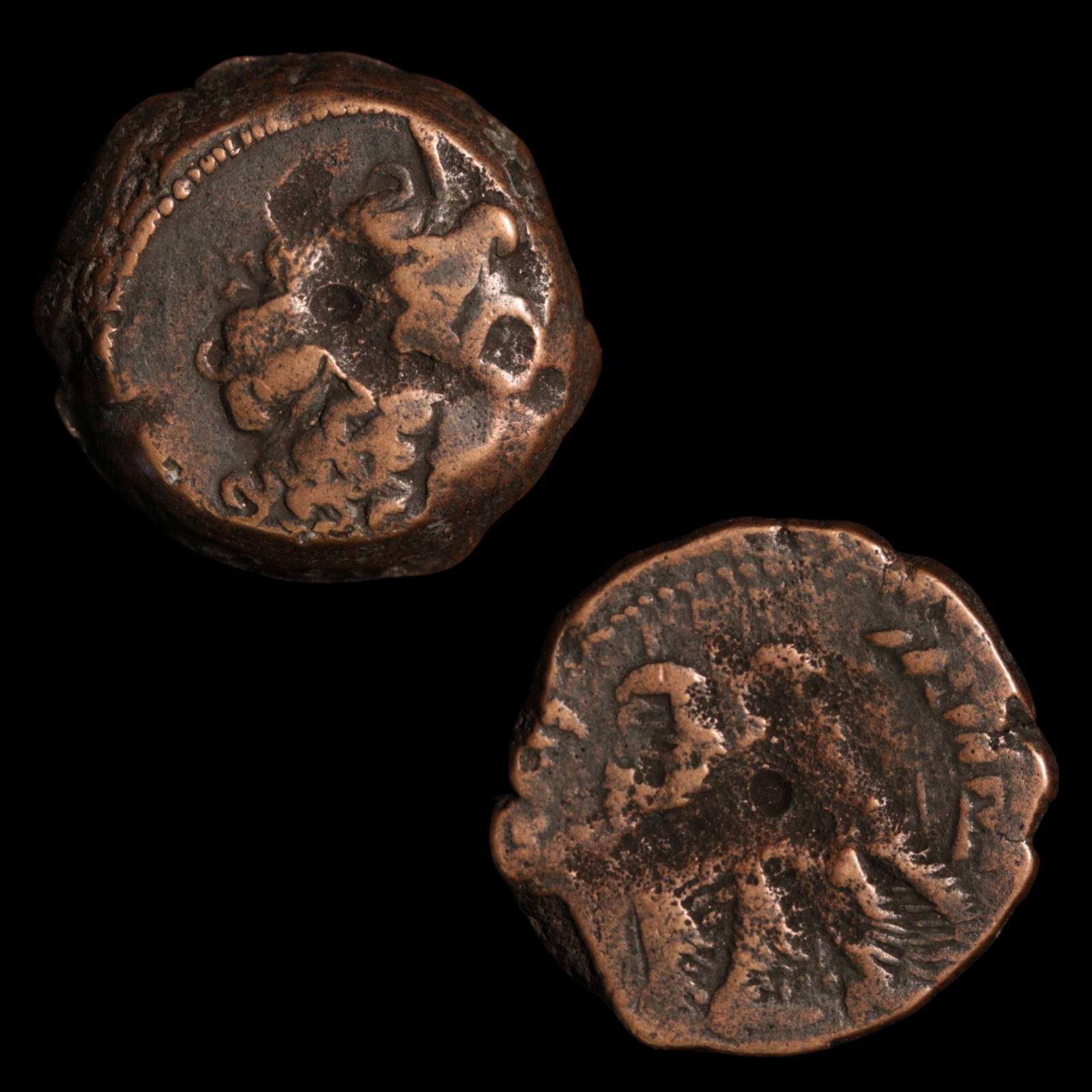 Ptolemaic Egypt, Bronze Coin (8.08g, 22mm) - c. 323 to 30 BCE - Greek Egypt - 8/30/23 Auction