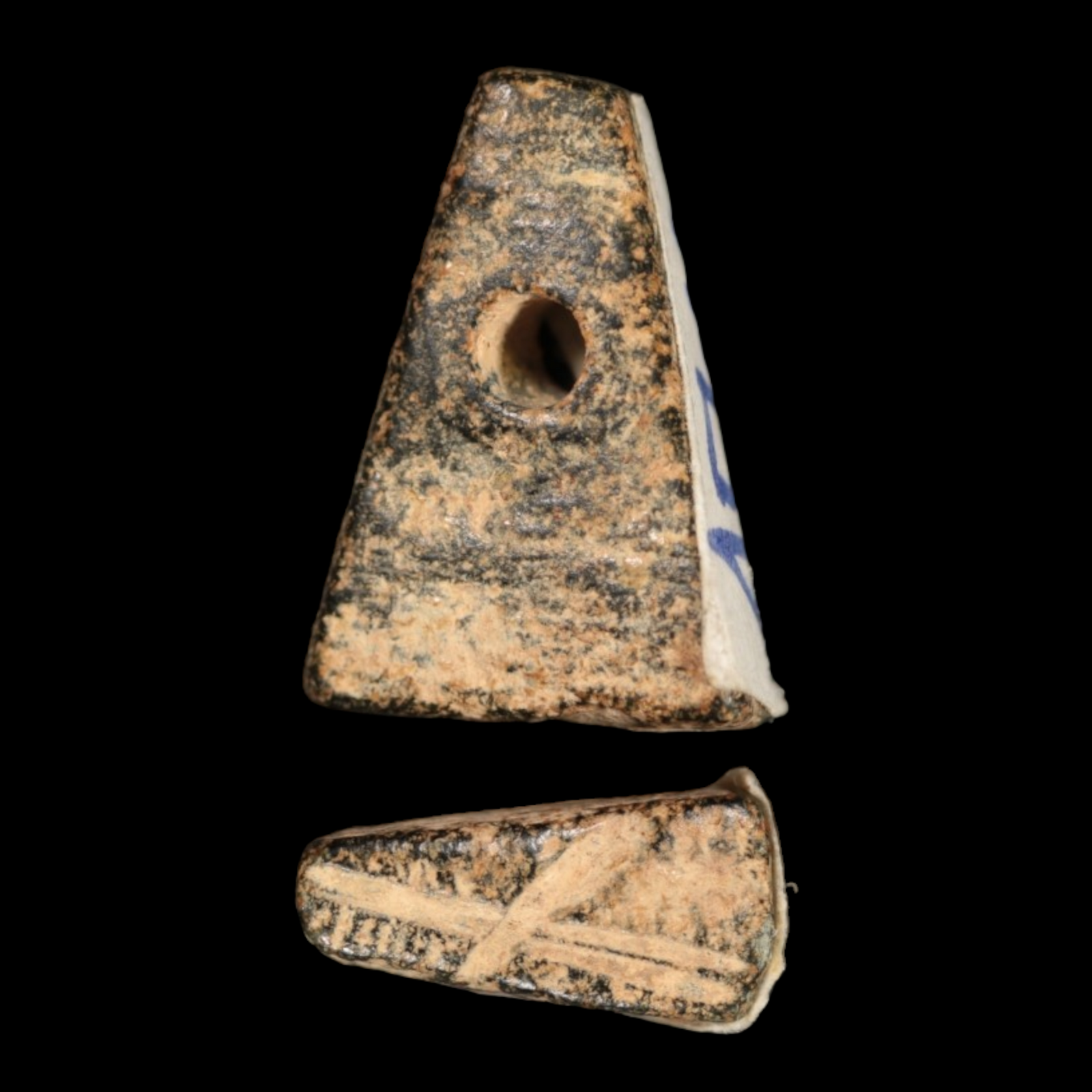 Mesopotamian Stone Seal Stamp, 15mm - c. 4000 – 3000 BCE - Western Mesopotamia - 10/4/23 Auction