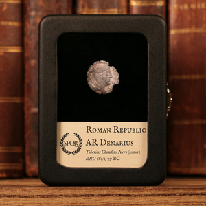 Roman Republic, Tiberius Claudius Nero, AR Denarius, Diana & Victory - 79 BCE - Roman Republic
