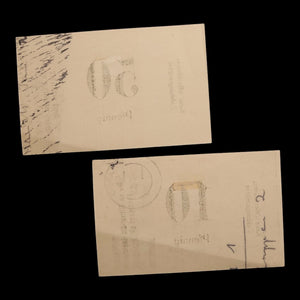 German Empire, Stuttgart Officer POW Camp, 10 and 50 Pfennig (2 Notes)