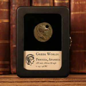 Phrygia, City of Apameia, Bronze Unit, Athena & Eagle - c. 133 to 48 BCE - Greek World