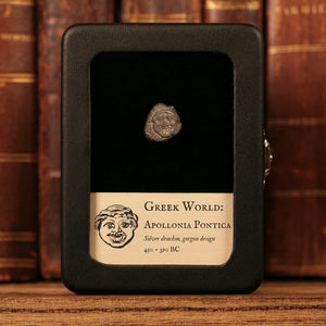 Thrace, Apollonia Pontica, AR Drachm, Gorgon & Anchor - 450 to 390 BCE - Greek World