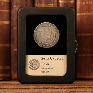 Swiss Cantons, City of Bern, AR ¼ Thaler - 1759 CE - Switzerland