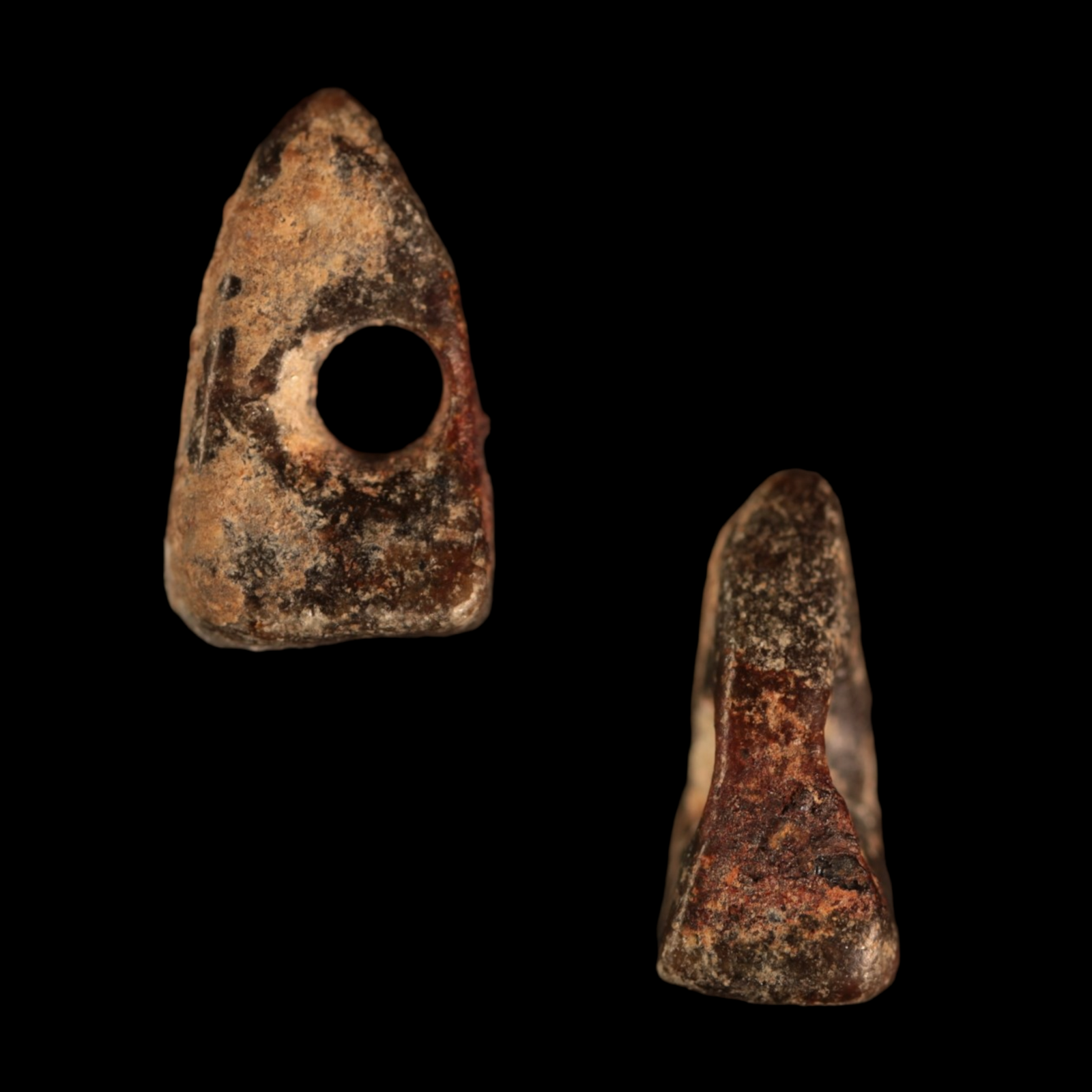 Mesopotamian Stone Seal Stamp, 8mm - c. 5000 – 1000 BCE - Western Mesopotamia - 8/16/23 Auction