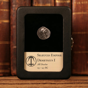 Seleucid Empire, King Demetrius I Soter, AR Drachm - 153 to 147 BCE - Greek World
