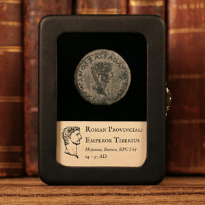 Rome, Emperor Tiberius, Province of Baetica, Hispania, AE Unit - 14 to 37 CE - Roman Provinces