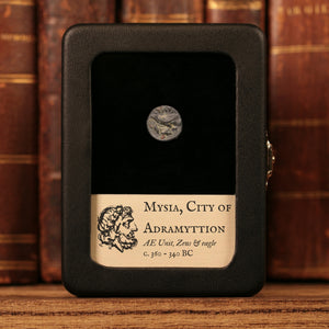 Mysia, City of Adramyttion, AE Unit, Zeus & Eagle - c. 360 to 340 BCE - Greek World
