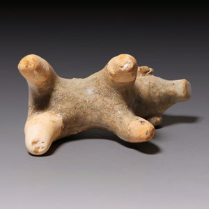 Song Dynasty, Small Ceramic Dog Figurine