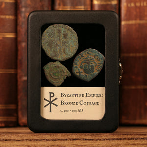 Byzantine Empire, Lot of 3 Copper Issues - c. 500 to 900 CE - Byzantine Empire