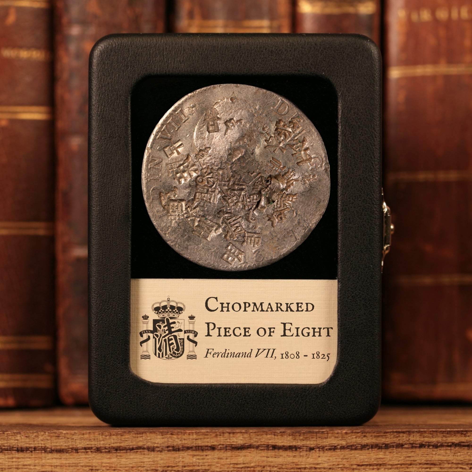 Spanish "Piece of Eight" With Chinese Chopmarks - 1808 to 1825 - Circulated in Asia - 5/24/23 Auction