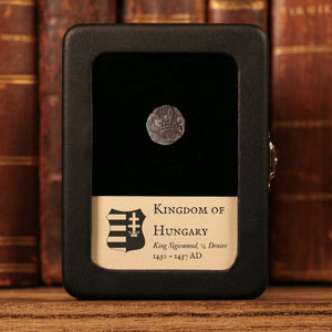 Hungary, King Sigismund, AR ¼ Denier - 1430 to 1437 CE - Hungary