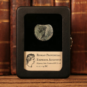 Rome, Emperor Augustus, Province of Hispania, Iulia Traducta, AE Semis - c. 27 to 14 BCE - Roman Provinces