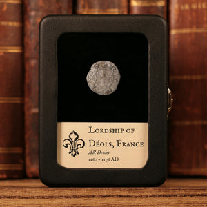 French States, Lordship of Déols, AR 1 Denier - 1160 to 1176 CE - French States