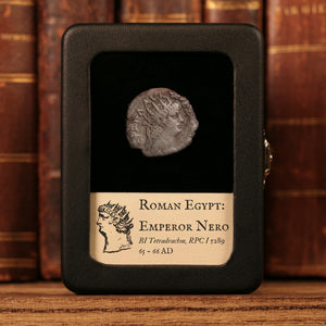 Egypt, Alexandria, Emperor Nero, BI Tetradrachm, Alexandria Reverse - 65 to 66 CE - Roman Provinces