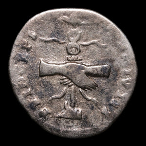 Rome, Emperor Vespasian, AR Denarius - 79 CE - Roman Empire