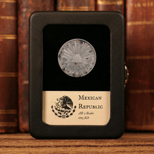 Mexico, Federal Republic, AR 2 Reales - 1863 CE - Mexico