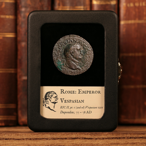 Rome, Emperor Vespasian, AE Dupondius, Fortuna (Goddess or Fortune)  - 77 to 78 CE - Roman Empire