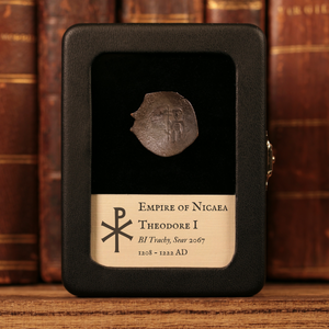 Empire of Nicaea, Emperor Theodore I, BI Trachy - 1208 to 1222 CE - The Crusades
