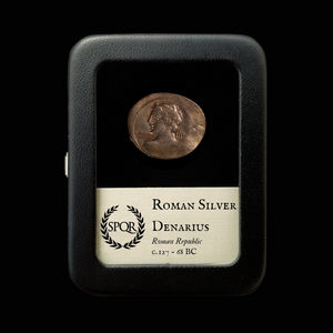 Denarius, Roman Republic, Apollo & Minerva - 84 BCE - Roman Republic - Auction 9/6/23