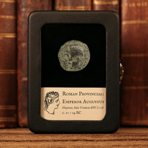 Rome, Emperor Augustus, Province of Hispania, Iulia Traducta, AE Semis - c. 27 to 14 BCE - Roman Provinces