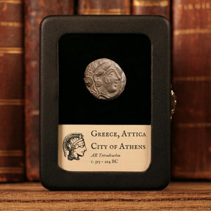 Attica, City of Athens, AR Tetradrachm - c. 393 to 294 BCE - Ancient Greece