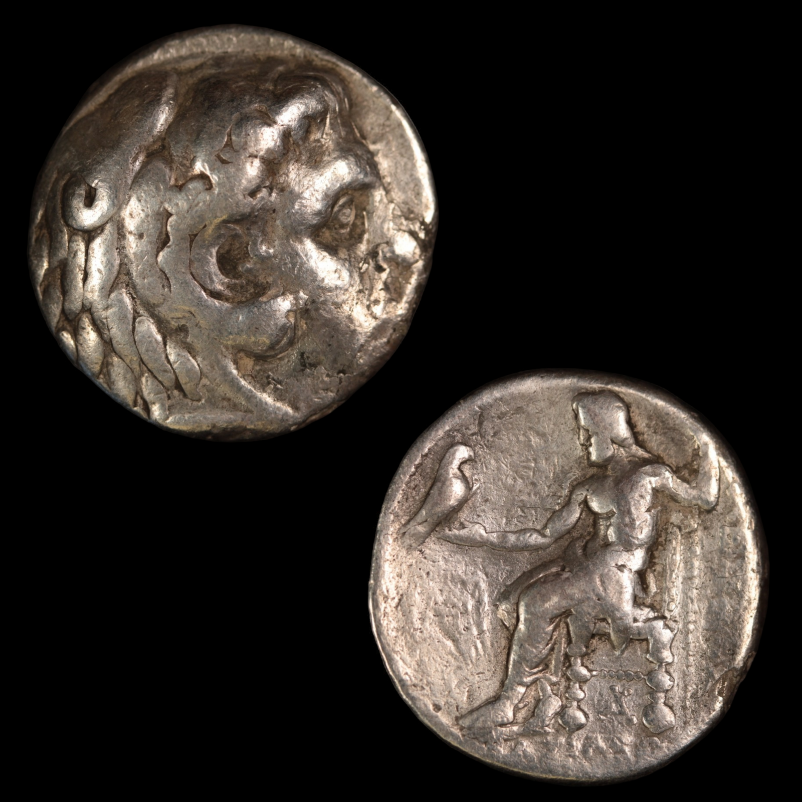 Alexander the Great, Silver Tetradrachm (16.6g, 25mm) - c. 336 to 167 BCE - Macedon/Greece - 8/30/23 Auction