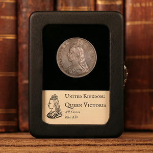 United Kingdom, Queen Victoria, AR 1 Crown - 1890 CE - United Kingdom